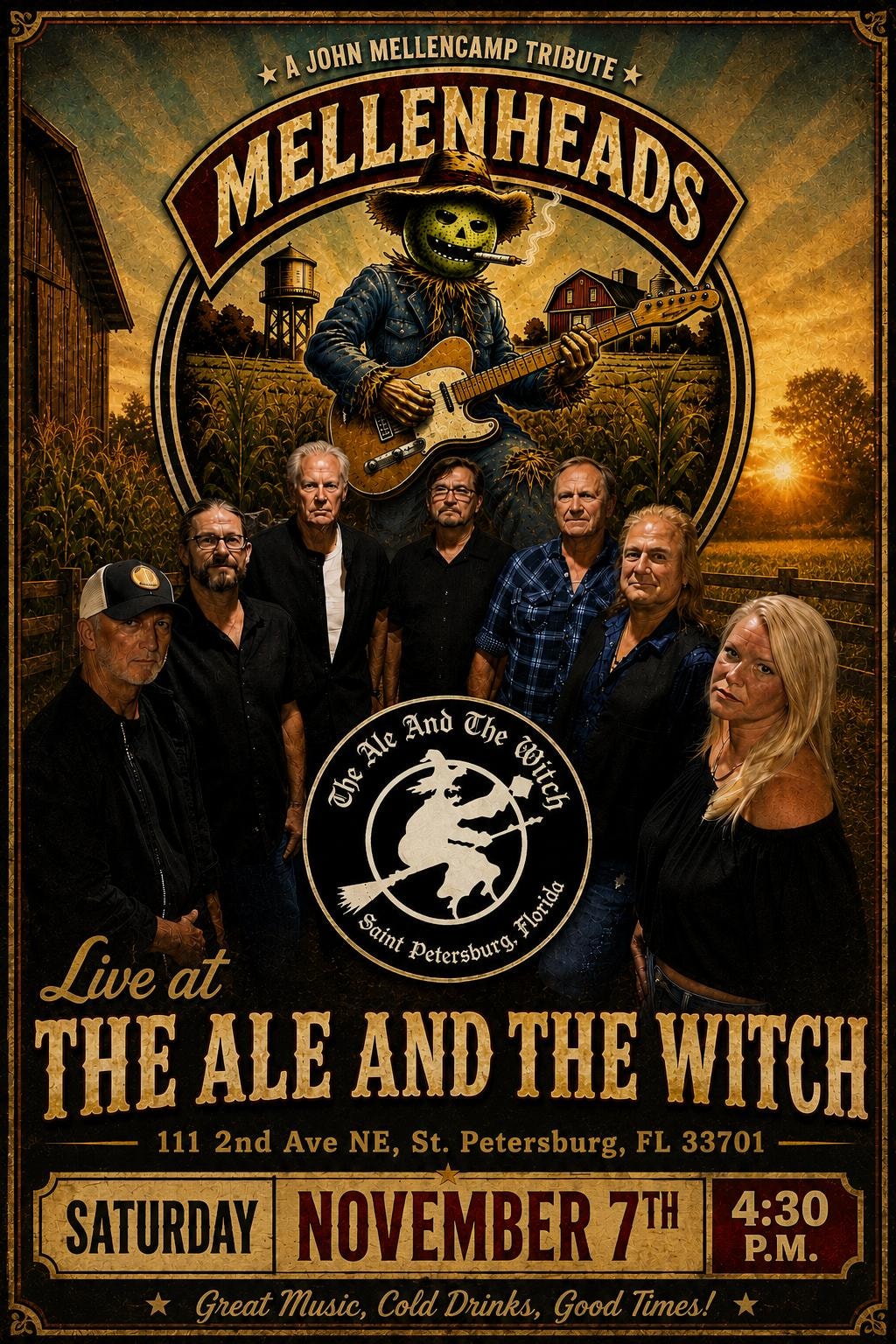 The Ale and The Witch — NOV 7 2026 show poster